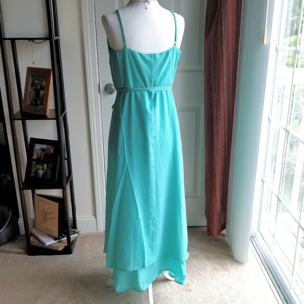 ⭐️SALE⭐️ Mint Wrap Dress - Picture 2 of 8